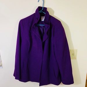 Purple Old Navy Peacoat!